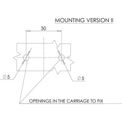 Žymeklis LED, kvadratinis, 12-24V, 65x65x28mm, Jaeger, Kramp LA30123
