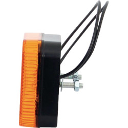 Žymeklis LED, kvadratinis, 12-24V, 65x65x28mm, Kramp LA30122