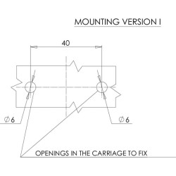 Žymeklis LED, kvadratinis, 12-24V, 65x65x28mm, Kramp LA30122