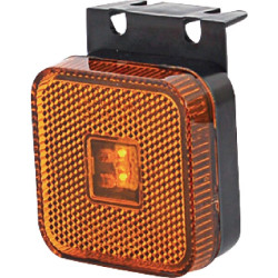 Žymeklis LED, kvadratinis, 12-24V, 65x65x28mm, Kramp LA30121