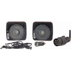 Belaidžio apšvietimo rinkinys LED, kvadratinis, 12V, ličio jonų, magnetinis, 106x98x7 kontaktų, Kramp LA60025