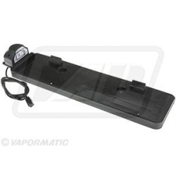 Valstybinio numerio laikiklis LED, plokštei 520x110mm, 12-24V, stačiakampis, click connect sistema (Jaeger) VLC2398