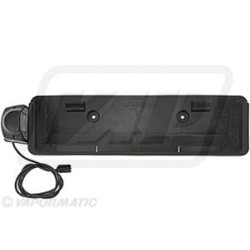 Valstybinio numerio laikiklis LED, plokštei 520x110mm, 12-24V, stačiakampis, click connect sistema (Jaeger) VLC2398