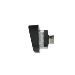 Valstybinio numerio apšvietimas LED, stačiakampis, 12V, baltas, užsukamas, 82,7x111x326 mm, ašmenų gnybtų įvorė, 4 šviesos dioda