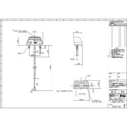 Valstybinio numerio lempa 868 12V, 2m laidas 8680812V
