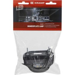 Valstybinio numerio apšvietimas LED, 12-24V, 101x58,5x59,6mm, Kramp LA41002