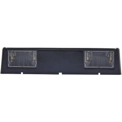 Valstybinio numerio apšvietimas 5W, stačiakampis, 12/24V, baltas, užsukamas, 266x45mm, ašmenų gnybtas, Hella 2KA004525001