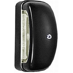 Valstybinio numerio apšvietimas 5W, stačiakampis, 12V, skaidrus, užsukamas, 105x63mm, ašmenų gnybtas, Hella 2KA001386281