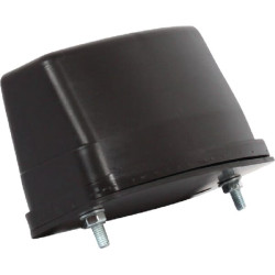 Valstybinio numerio ženklo šviesa stačiakampė, 12/24V, skaidrus, užsukamas, 55x61x109mm, Waś 1400697100