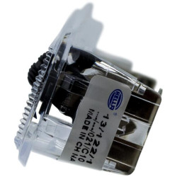 Vidinis apšvietimas stačiakampis, 12V, skaidrus, spaustukas, 82x316mm, Hella 2JA002931031