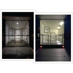 Vidaus šviesos diodas, 11,25 W, 990 lm, trikampis, 12 V, 782x18 mm, Kramp LA50009