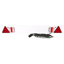 Šviesos plokštė LED 12V 4ft, 6m laidas, 7 kontaktų kištukas gopart LA65017