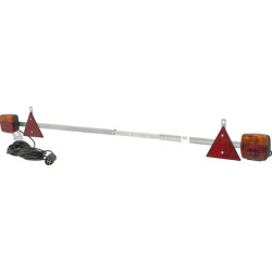 Šviesos juosta 12/24V 1,4–2,1 m, 12 m laidas, 7 kontaktų kištukas Ajba 1400970057