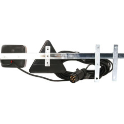 Šviesos lenta 12V 1,6m, 12m laidas, 7 kontaktų kištukas 483376