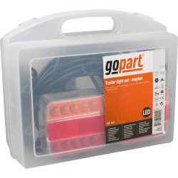 Šviesos komplektas LED magnetinis 12m laidas LA65014