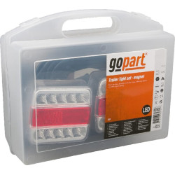 Šviesos komplektas LED 12V magnetinis 12m laidas LA212351GP