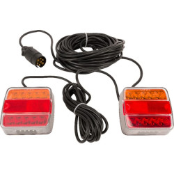 Šviesos komplektas LED montuojamas 12m laidas LA65012