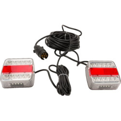 Šviesos komplektas LED 12V montuojamas 12m laidas LA65016