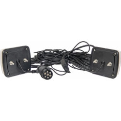 Šviesos komplektas LED, galinis, 12-24V montuojamas 7,5 m laidas, Kramp LA60045