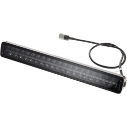 Darbo šviesos juosta LED, 200W, 16800lm, stačiakampė, 12/24V, balta/oranžinė, 561x70x67mm Deutsch kištukas, Combo, tiesus, 40LED