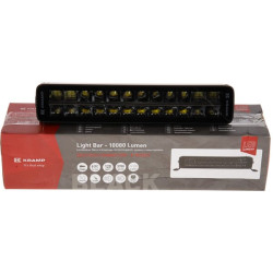 Darbo šviesos juosta LED, 120W, 10080lm, stačiakampė, 12/24V, balta/oranžinė, 357x70x67mm Deutsch kištukas, Combo, tiesus, 24LED