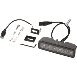 Darbo šviesos netiesioginis LED, 30 W, 2880 lm, stačiakampis, 12/24V, baltas, 157x49,7x60 mm Deutsch kištukas, taškinis spinduly