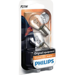 Lemputė Įprasta kriaušė P21W 12V 21W BA15s balta Philips GL12498B2