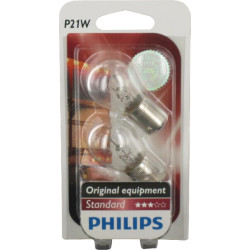 Lemputė Įprasta sfera P21W 24V 21W BA15s balta Philips GL13498B2