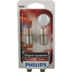 Lemputė Kaitrinė lemputė R5W 24V 5W BA15s balta Philips GL13821B2