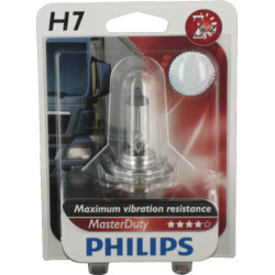Lemputė Halogeninis vamzdis H7 24V 70W PX26d baltas Philips GL13972MDB1
