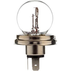 Lemputė Įprasta kriaušė R2 24V 1,1W P45t-4 balta Bosma 140624555045