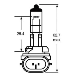 Lemputė 12V 50W Vapormatic VLX0886
