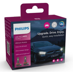 LED lempučių rinkinys H11 11362 12V U2500 CX 11362U2500CX