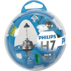 Lempučių rinkinys Halogen H7 12V Philips GL55719EBKM