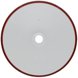 Atšvaitas, Ø60 mm, raudonas, su 6 mm skyle, E24 0030, Hella 8RA002014231