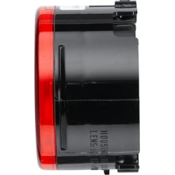 Atšvaitas, Ø66/70mm, raudonas, A:42,2mm, prisukamas M4x12, Hella 8RA009001031