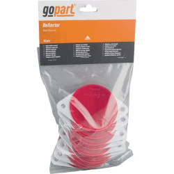 Atšvaitas, raudonas, apvalus LA75018