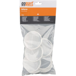 Atšvaitas, baltas, apvalus LA75019