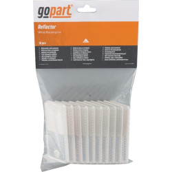 Atšvaitas, baltas, stačiakampis LA75001