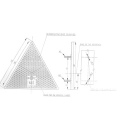 Atspindintis trikampis prisukimui 1415000301