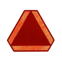 Trikampis įspėjamasis ženklas plastikinis raudonas 2880000000