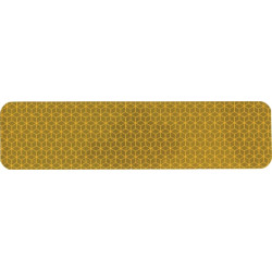 Šviesą atspindinti juosta geltona 50x200mm WB82102200