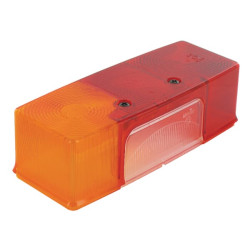 Šviesos objektyvas, raudonas/skaidrus/gintarinis galinis/kairės Jokon 196023111