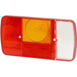 Šviesus objektyvas, skaidrus/raudonas/gintarinis galinis/dešinysis Cobo 02882200