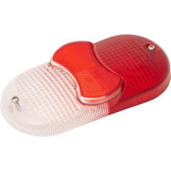 Šviesus objektyvas, skaidrus/raudonas/gintarinis, stačiakampis galinis/kairysis Cobo 0212440200