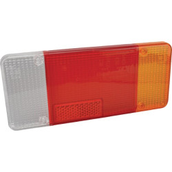 Šviesus objektyvas, skaidrus/raudonas/gintarinis, stačiakampis galinis/dešinis Cobo 0250120001