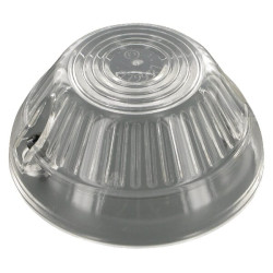 Lengvas objektyvas, skaidrus, apvalus Ø80mm LH/RH Geka EPL86