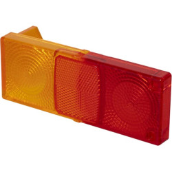 Šviesos lęšis, raudonas/gintarinis Cobo 1009861