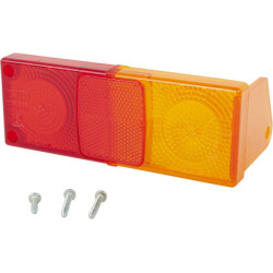 Šviesos lęšis, raudonas/gintarinis Cobo 1009856