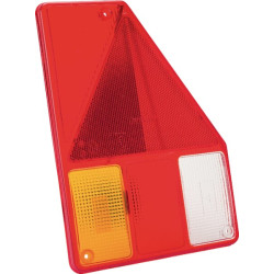 Šviesus lęšis, gintaro spalvos/raudonas/permatomas galinis/dešinis Aspöck 188442107